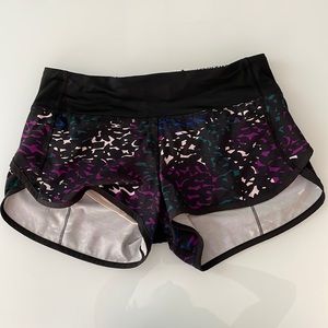 Lululemon Speed Shorts size 4